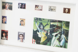 Maria Callas stamp collection.